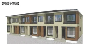 川越市アパート【2階】の外観