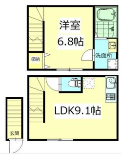 エクセルコート武蔵関の間取り