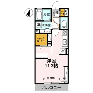 D-roomBusiness小山305【3階】の間取り