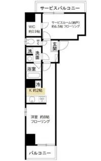 東京都江東区亀戸7【マンション】の間取り