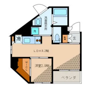コンフォートレジデンス雑司が谷【4階】の間取り