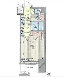 ルーブル板橋区役所前【7階】の間取り
