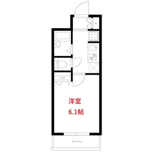 東京都品川区旗の台6【マンション】の間取り