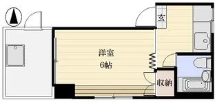 サンガーデン幡ヶ谷【1階】の間取り
