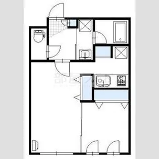 北海道札幌市西区西野一条2【マンション】の間取り