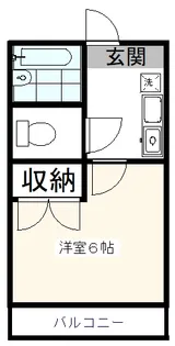 サンライト富士見【3階】の間取り