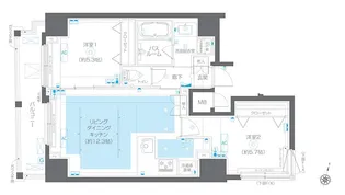 ZOOM白金台【11階】の間取り