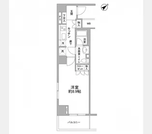 東京都文京区千石4【マンション】の間取り