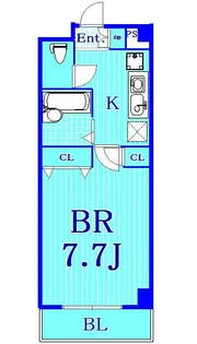 パルテール大久保【2階】の間取り