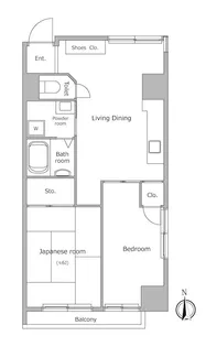 アネックス調布【9階】の間取り