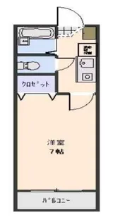 ラプラス蓮根【3階】の間取り