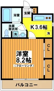 コンフォール ドミール【2階】の間取り