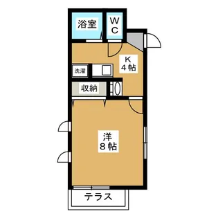 メゾンシズカ【1階】の間取り