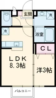 メゾン・ド・ルーラルII【2階】の間取り