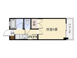 ユーロハイツ【2階】の間取り