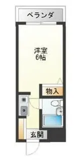 クレスト飛田給【2階】の間取り