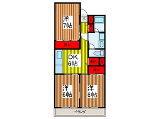浦和昭和ビル【3階】の間取り