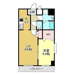 グランヴェーラ下河原【8階】の間取り