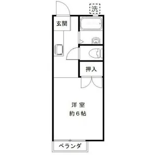 SKハイツ(エスケーハイツ)【1階】の間取り