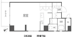 レジデンスANDO【2階】の間取り