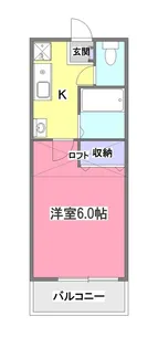 コーラルコート清瀬 弐番館【2階】の間取り