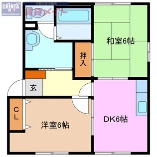DOMICILE伊賀C【1階】の間取り