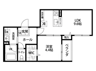 シアビータ姥ケ山【2階】の間取り