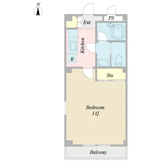 レジデンス11【1階】の間取り