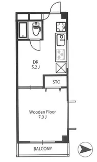 HIRUTAビル【4階】の間取り