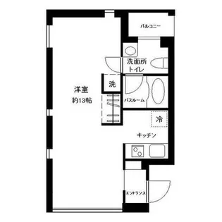 KataseBLDII【3階】の間取り