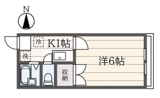 コートヴィレッジII【2階】の間取り