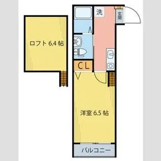 Stage宮町【2階】の間取り