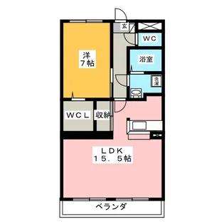 グランシャリオ【3階】の間取り