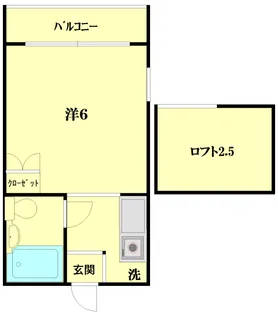 Mコーポ【2階】の間取り