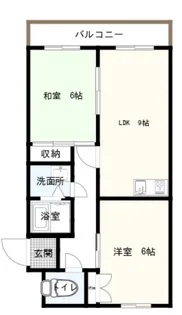 グランジュール泉ヶ丘【2階】の間取り