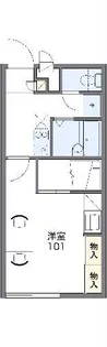 レオパレスエスペランサ【1階】の間取り