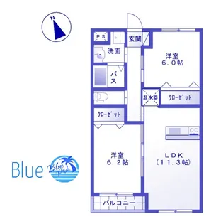 ぺんぎん【3階】の間取り