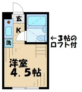 KTコーポラス【3階】の間取り