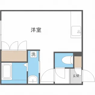 プラチナレジデンス円山公園【2階】の間取り