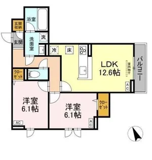 Auspicious House【1階】の間取り
