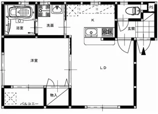 a-STYLE【3階】の間取り