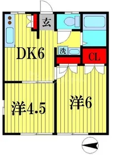 ライトガーツェ【1階】の間取り