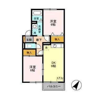 リヴェール【2階】の間取り