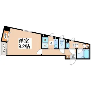 エルシャフト【3階】の間取り