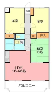アルテールS【1階】の間取り