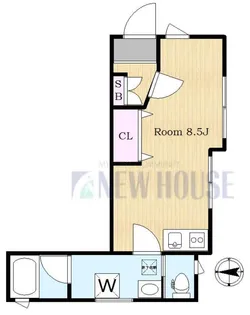 纏 (ten) #fff【1階】の間取り