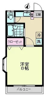ラフィーネ杉田III【2階】の間取り