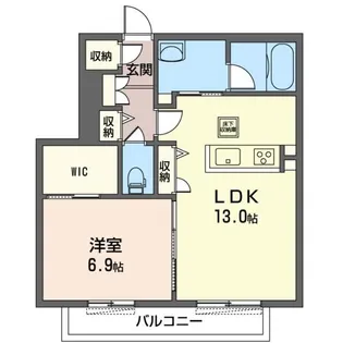 フォルトゥナ【1階】の間取り