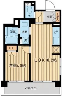 KDX川口幸町レジデンス【1階】の間取り