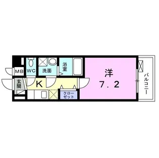 アルグレス小杉【5階】の間取り